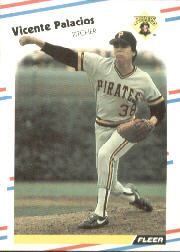 1988 Fleer Baseball Cards      336     Vicente Palacios